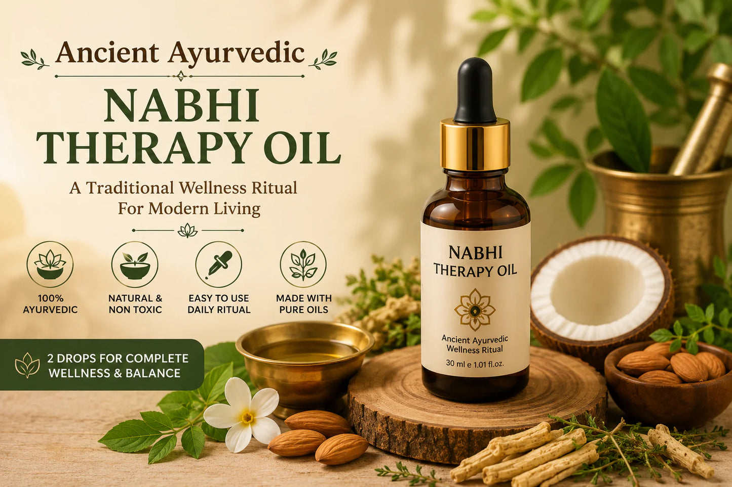 Nabhi therapy oil Pack of 1
